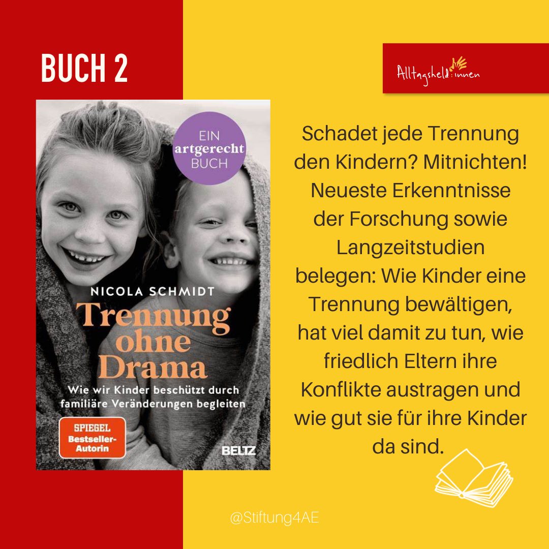 Stiftung4AE's tweet photo. Seid ihr schon ins Lesefeeling regnerischer Herbsttage eingetaucht? Auch wenn für Alleinerziehende die Zeit oft knapp ist: MeTime mit einem guten Buch kann Kraft spenden oder auf sehr erheiternde Weise wütend machen.
Hier zum ganzen Post: https://t.co/j4wxHHnYie https://t.co/dbTbiflRgk