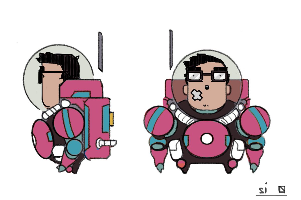 「Some Initial character customisation con」|Gareth Daviesのイラスト