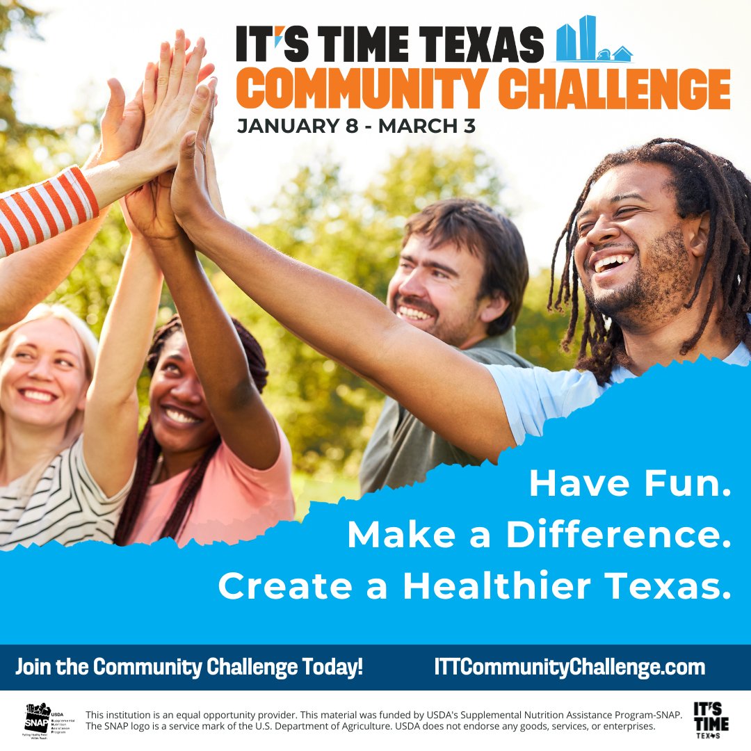 HealthierTX's tweet photo. ✅ Have you taken the pledge yet? It's time to make a commitment to a healthier you and community. Join us in the Community Challenge and let's make Texas even better! https://t.co/7apanoFBMH 💙 #PledgeHighlight #TransformTexas #CommunityChallenge #HealthyTexas https://t.co/TwbqSHkHVS