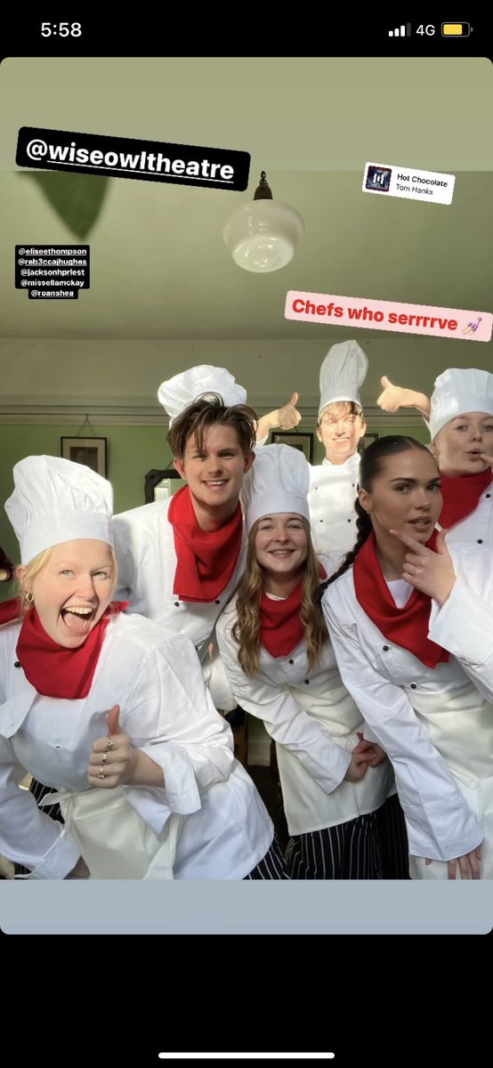 Polar Express rehearsals DONE! It’s been amazing meeting such a wonderful cast and team, also finding out I will be playing ‘Hobo’ for the first few shows! Excited doesn’t cover it, let’s go smash this <a href="/WiseTheatre/">Wise Owl Theatre Co</a> 🎄