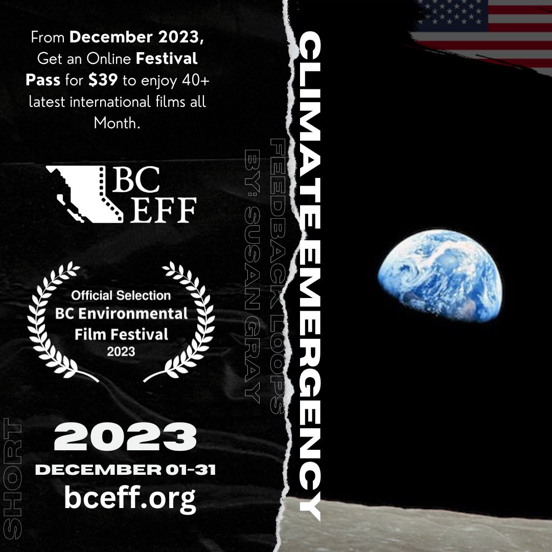 BCEFilmFestival's tweet photo. Directed by Susan Gray, this film unravels the alarming spiral of fossil fuel emissions &amp; Earth's self-warming feedback loops. 
Experience this urgent call to action with #RichardGere's impactful narration.
https://t.co/sCiDIRir98
#ClimateCrisis #EcoCinema #PermafrostAlarm #bceff https://t.co/k9ztbe1qxX