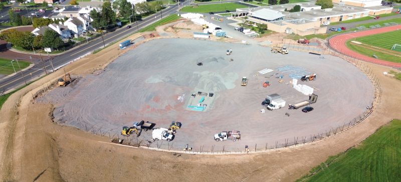 DHuyEng's tweet photo. Synthetic baseball is coming to Quakertown. The coach is a Mets fan, so you know they'll be good! ;)
Go Quakertown! Great project team!
#dhuyengineering #dei #projectmanagement #schoolconstruction #structuraldesign #engineers https://t.co/te1o3k2R6r