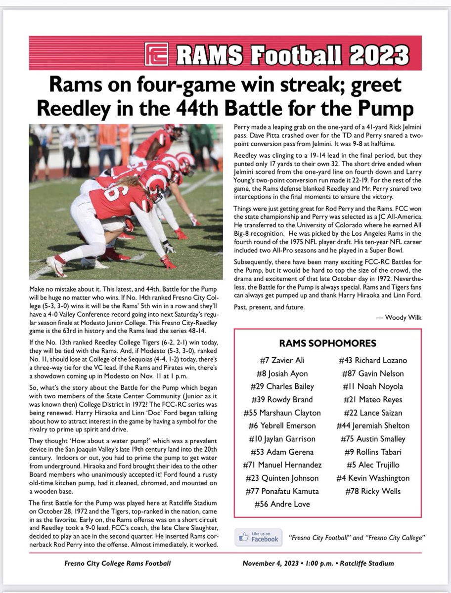 goramfootball's tweet photo. Rams win in a close one 24-21!
#championshipweek https://t.co/mwVNFYmGIs