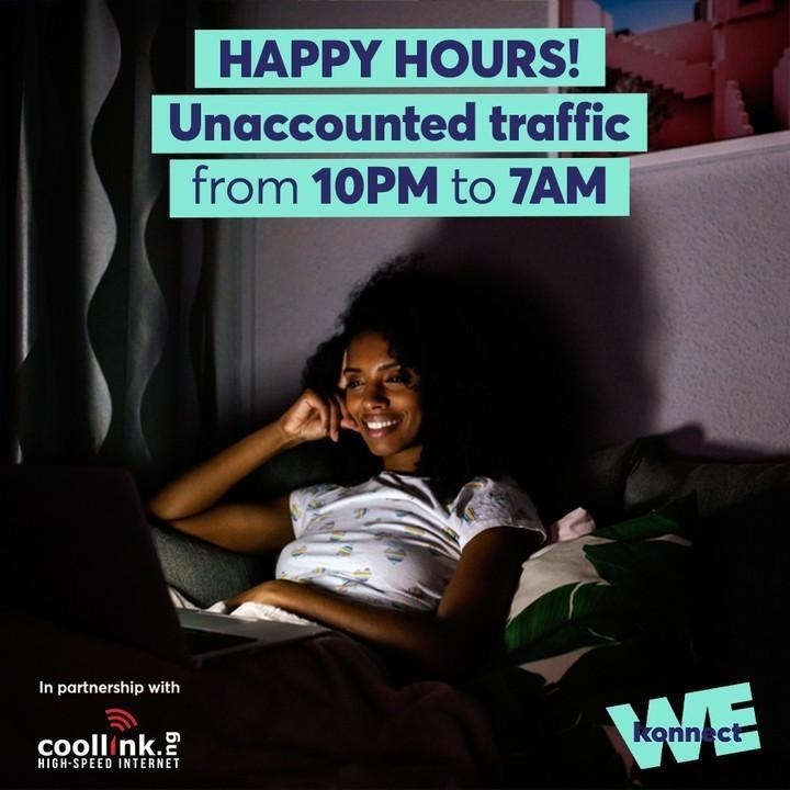 mycoollink's tweet photo. Do you know you can BROWSE FOR FREE between 10 pm - 7am daily without limit. No data cap! Isn’t that awesome?

It sure is!

Send us a DM for more information!

#Coollink #CoollinkNg #FreeNightZone #FreeNightBrowsing #HappyHours #NoLimit #NightLife #Konnect #MondayMotivation https://t.co/22cCwXSakB