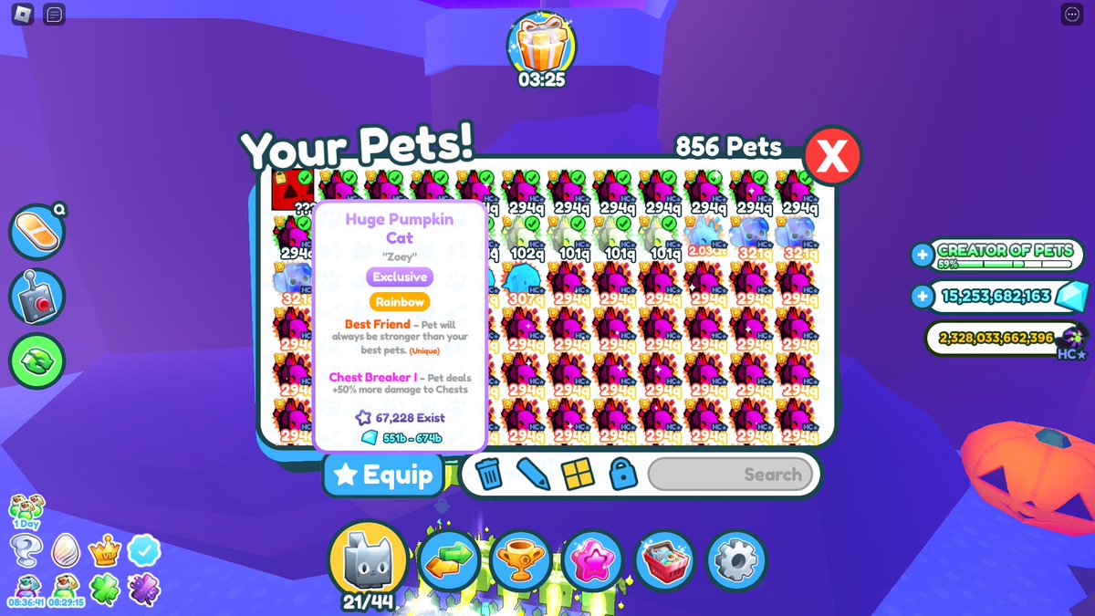 MissCozyTrades's tweet image. WOW- managed to sneak this one in just hours before Halloween town went bye bye 🙏🥹😅 - Never did hatch that bat btw😢 #petsimulatorx