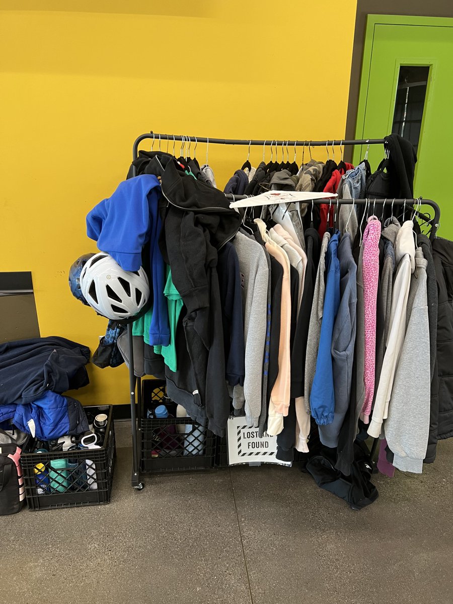 Marsh_JHS's tweet photo. Marsh's Lost and Found items are overflowing.  With the cold weather approaching, we need to make room.  All items in the lost and found will be removed by Friday, November 17th.  Please have your student come by the MPR/Cafeteria to make sure nothing of theirs is left behind! https://t.co/m32lKa2dM7