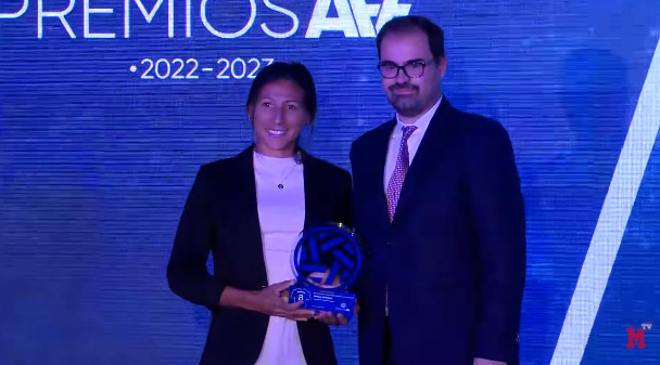 🏆 #PremiosAFE | El premio a La Mejor Jugadora de Primera Federación es para Pamela González, del Granada (actualmente en el Sevilla de la Liga F)