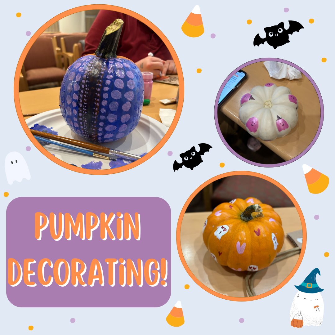 The TIES Lab had so much fun on Monday at our Halloween social watching a movie, painting pumpkins, and making boo bags! We hope you all had a safe and fun Halloween!
