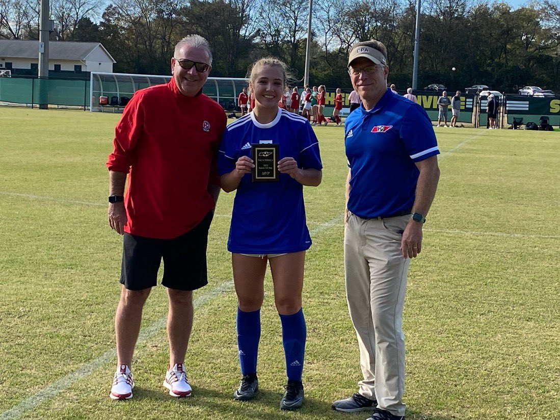 TACA/THSSCA Girls Senior Soccer 
All Star MVP of the game-
Maddie Padelski - Nolensville HS