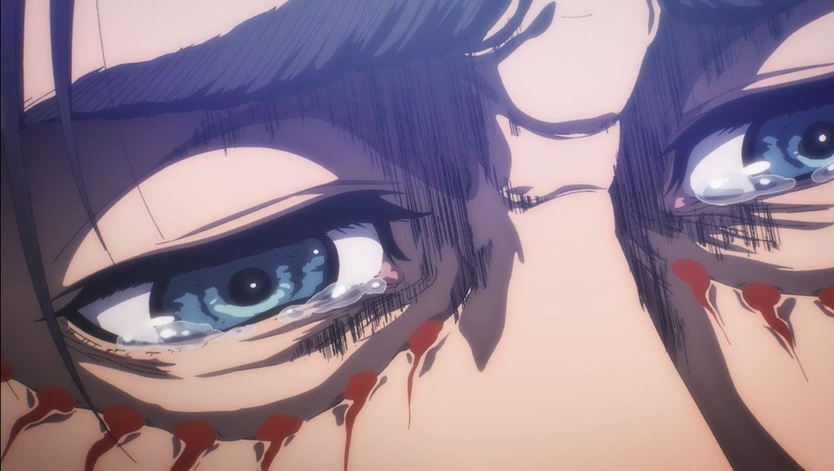 revakss's tweet photo. Au final Eren été esclave de son pouvoir, voyant le futur il ne peut réaliser ses propres Choix≠Liberté

140 en japonais signifie liberté, le manga Fini sur le chap 139 il montre que la liberté reste inatteignable 

La guerre reprendra encore et tjrs❗️

#AttackonTitanFinalSeason https://t.co/vDDfXUptXK