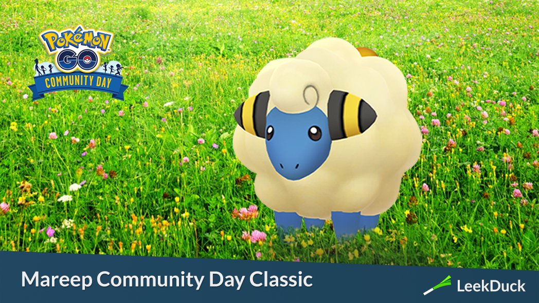 G47IX  Pokémon GO on X: November 2023 Community Day Classic: Mareep  #pokemongo  / X