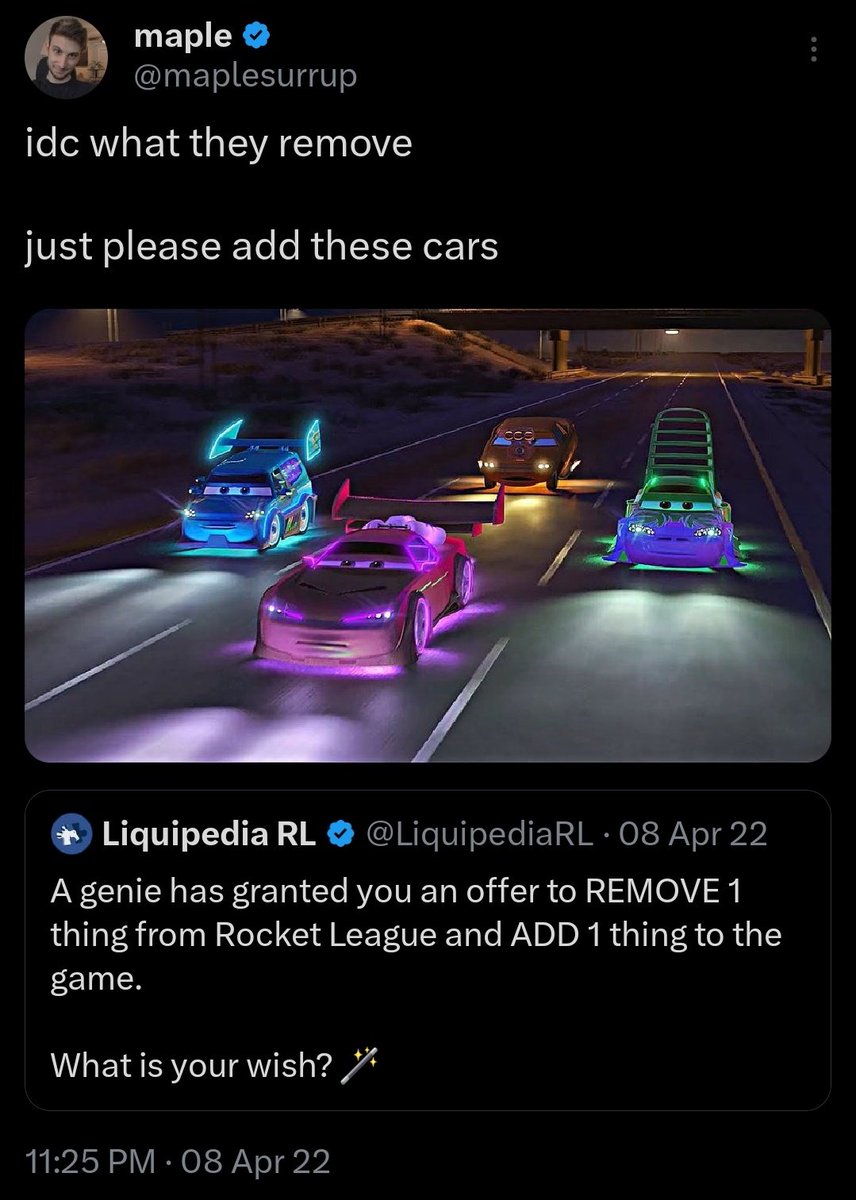 maplesrps's tweet photo. sorry guys, I'm the reason they removed trading @LiquipediaRL https://t.co/DL1TaXcyFK