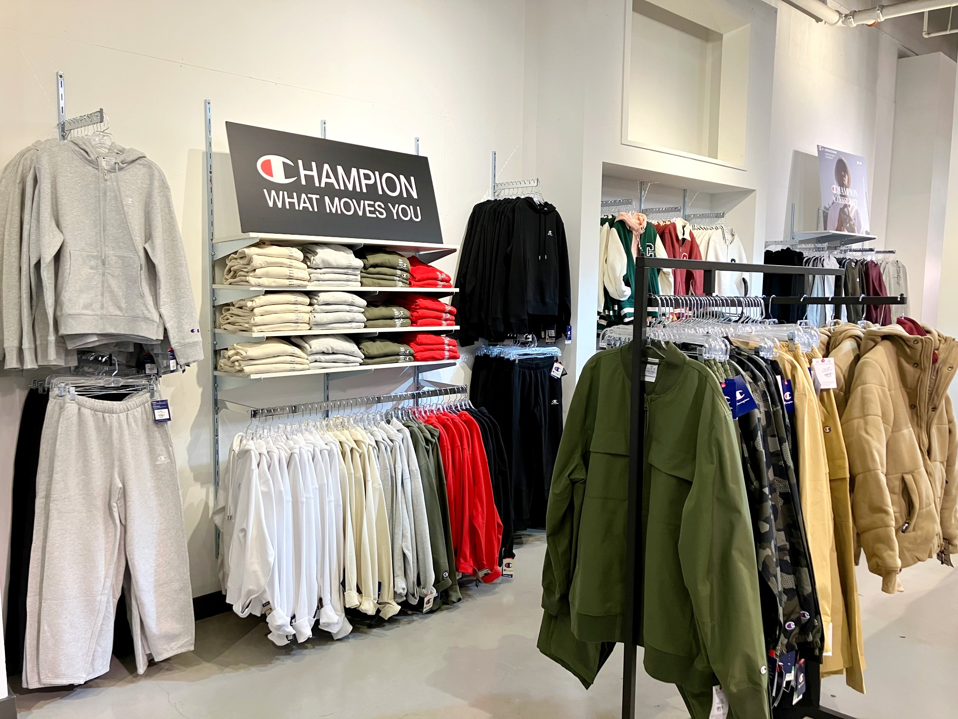 Woodfield Mall on X Champion is NOW OPEN at Woodfield Mall As the inventor of the hoodie Champion set the standard of excellence for all hoodies it continues to be a