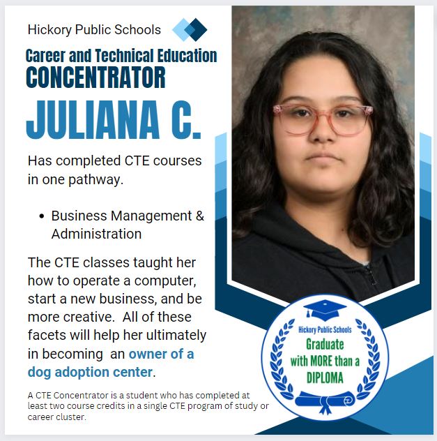 Derr-Littman at HPS (@jdlathps) on Twitter photo 😎A CTE Concentrator is a student who has completed at least two course credits in a single CTE program of study or career cluster.
<a href="/hickoryschools/">Hickory City Schools</a> @HickoryCTE <a href="/KarenBoyles1/">Karen Boyles, NW CTE Regional Coordinator, NCDPI</a> <a href="/CTEforNC/">NC Career and Technical Education</a>
#CTEforNC #NCACTE
#WorkforceDevelopment 😎A CTE Concentrator is a student who has completed at least two course credits in a single CTE program of study or career cluster.
<a href="/hickoryschools/">Hickory City Schools</a> @HickoryCTE <a href="/KarenBoyles1/">Karen Boyles, NW CTE Regional Coordinator, NCDPI</a> <a href="/CTEforNC/">NC Career and Technical Education</a>
#CTEforNC #NCACTE
#WorkforceDevelopment