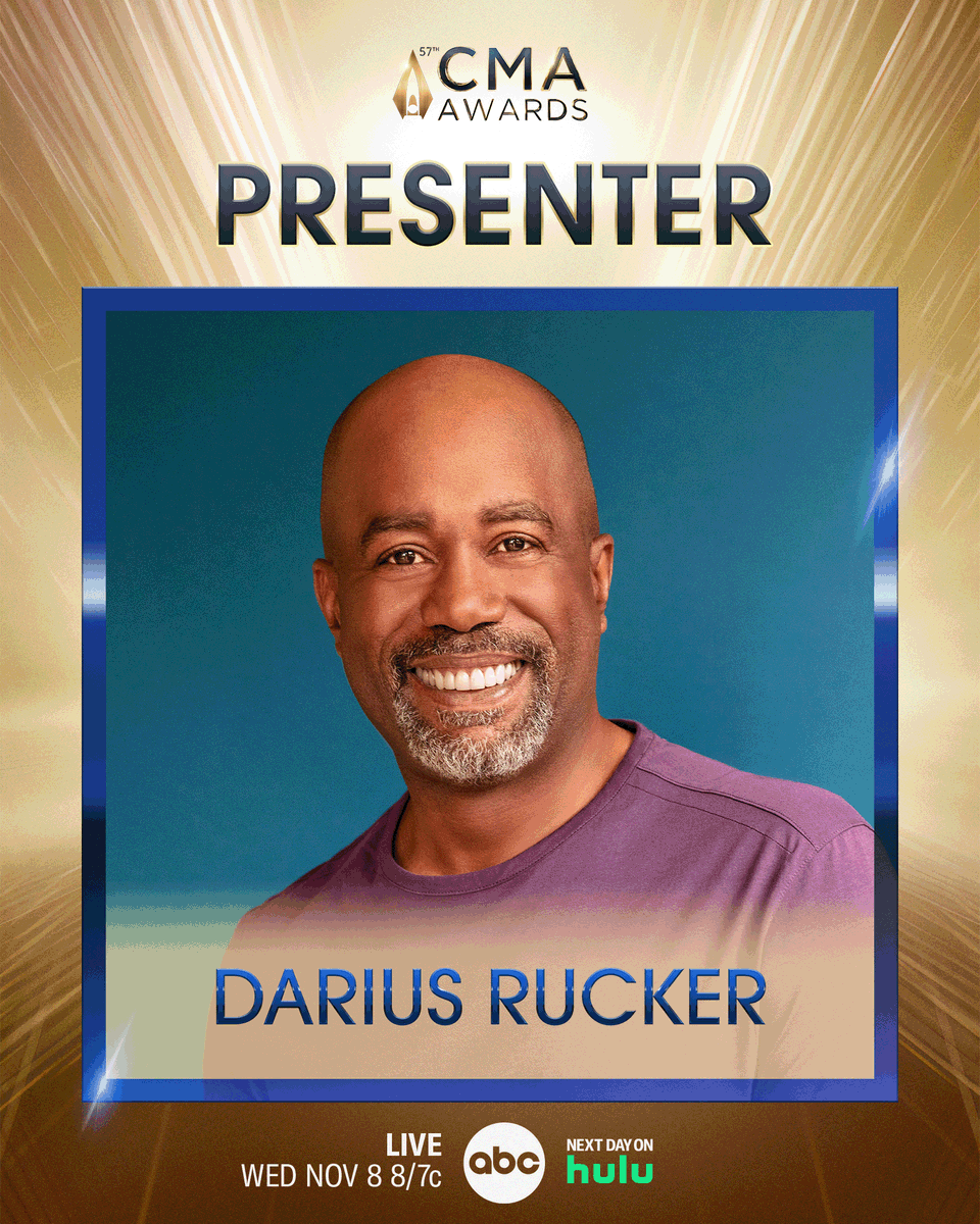 Oh this is going to be fun!! This Wednesday, I'll be in Nashville presenting on the #CMAawards and watching my friends do their thing on stage!  Watch LIVE at 8/7c on <a href="/ABCNetwork/">ABC</a> - it’s Country Music’s Biggest Night! 🏆 Stream the next day on <a href="/hulu/">Hulu</a>.