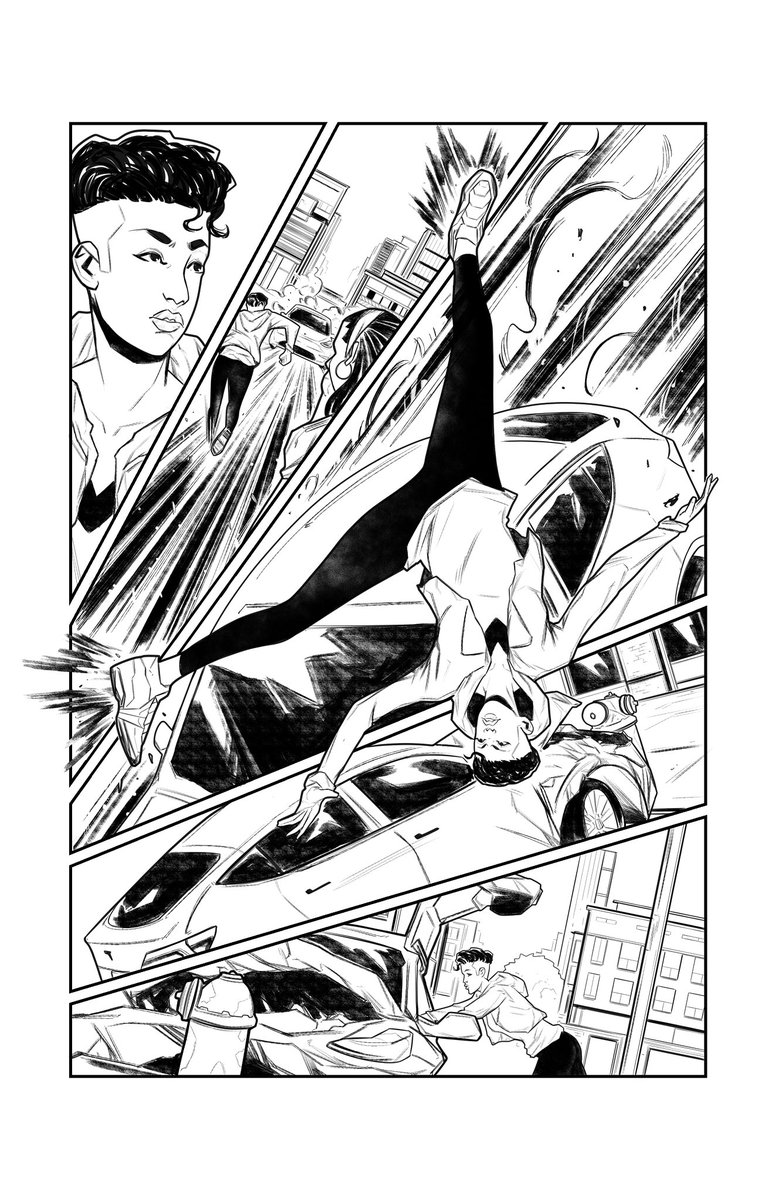 DamaroMatteo's tweet photo. Marvel Sample Page 5/6

Ironheart (2020) Script by Vita Ayala and Danny Lore
.
.
#comics #marvel  #ironheart #ironman #samplepage #testpage #ink #comics #comics #draw  #drawing #digital #ipadpro #clipstudiopaint https://t.co/gmikw4UAZ0