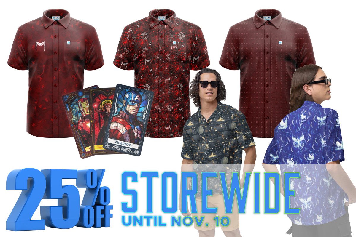 NerdStyleUS's tweet photo. Everything in the shop is 25% off until Nov 10th! Perfect time to grab those Christmas gifts for their favorite fandom https://t.co/x5Tkqu5LKh https://t.co/HI4ZrHnjhX