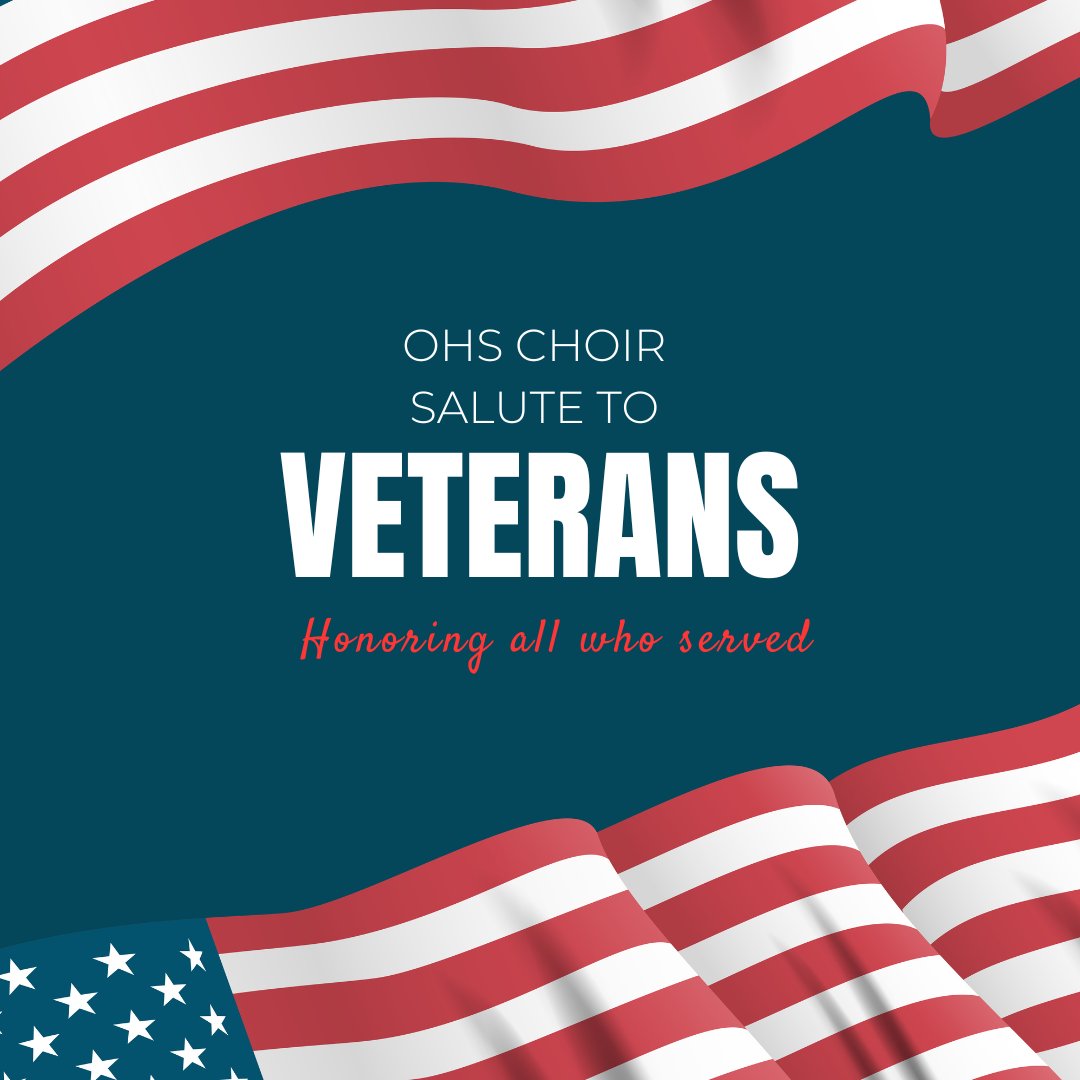 <a href="/OaklandChoirs/">Oakland Choirs</a>  Veteran's Day Concert is tonight!
The concert is at 7:30 at Northside (Baptist) Church.