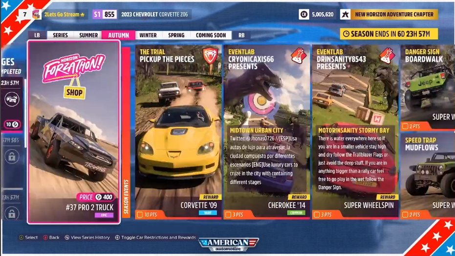 Jhonas0726's tweet image. Gente me siento muy Feliz, Forza Horizon 5 me seleccionó para salir en los #Eventlab semanales en la temporada de otoño. Muchas gracias a los que me apoyaron dentro y fuera del juego. Verán que los voy a decepcionar.

Gracias @ForzaHorizon y @ForzaHorizonEsp