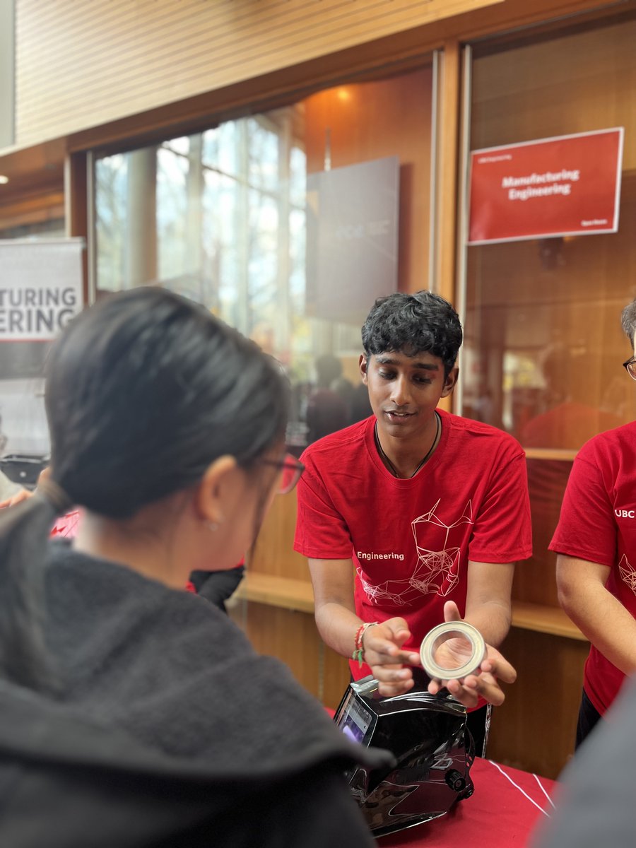 manu_ubc's tweet image. Open house day ‘23🏭✨

Thank you to everyone who joined us today!! It was a delight seeing all of you and discussing the exciting world of Manufacturing engineering!!🔩🏎️

#ubcengineering #ubcMANU #studentlife #MANU #manufacturing