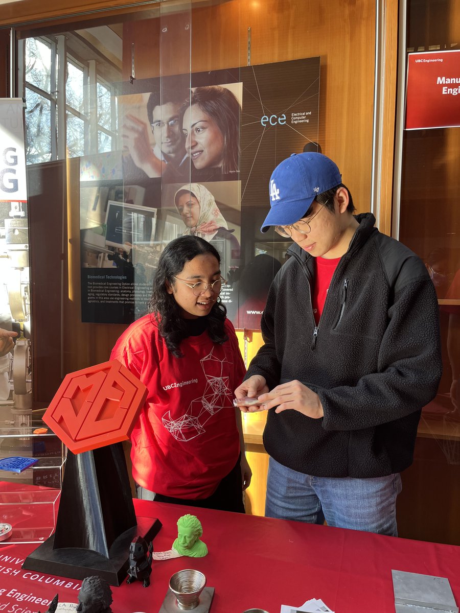 manu_ubc's tweet image. Open house day ‘23🏭✨

Thank you to everyone who joined us today!! It was a delight seeing all of you and discussing the exciting world of Manufacturing engineering!!🔩🏎️

#ubcengineering #ubcMANU #studentlife #MANU #manufacturing