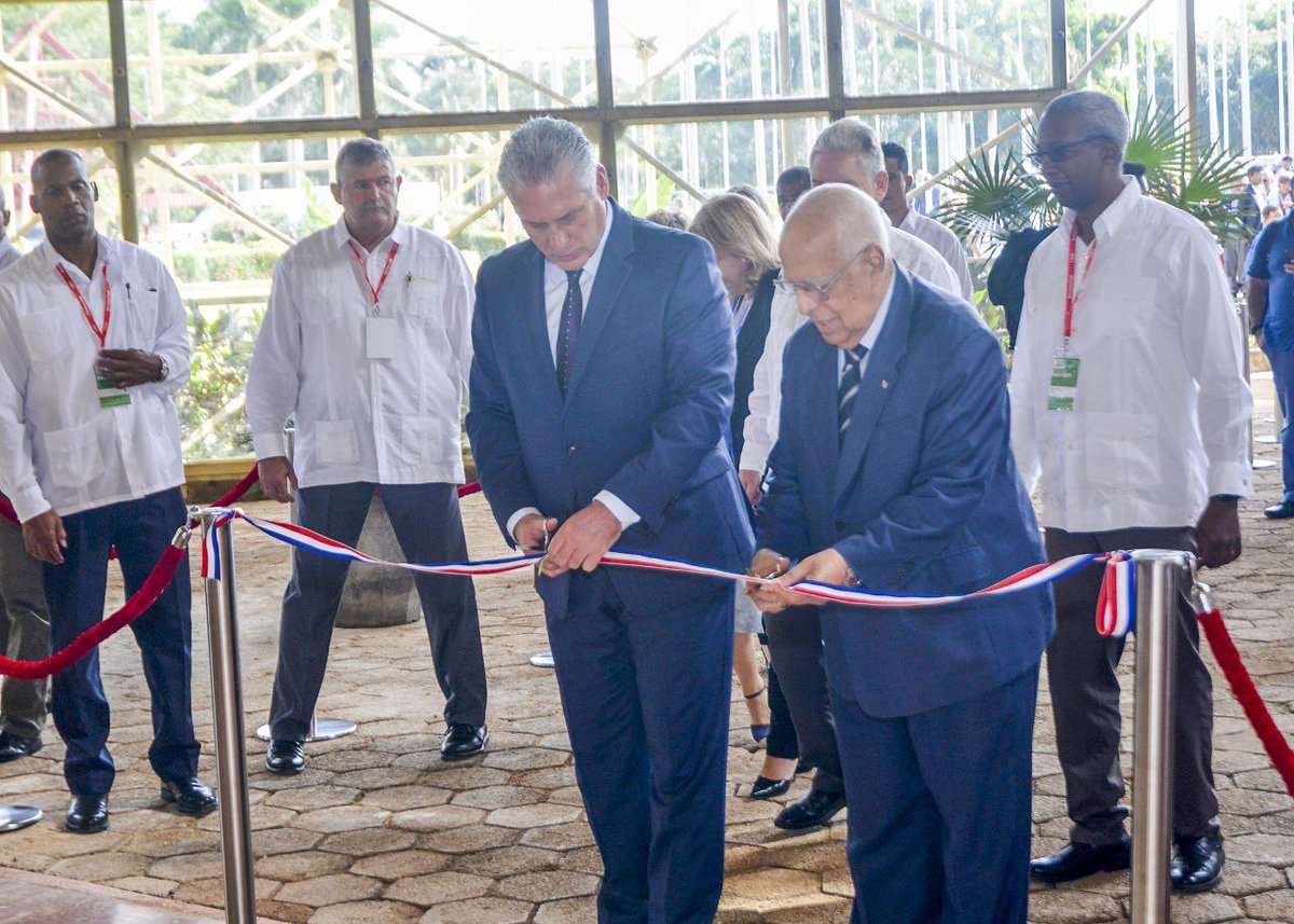 Port3Network___'s tweet photo. Postales de la inauguración de la #Fihav2023 en #LaHabana, #Cuba🇨🇺

Una oportunidad para crecer, articular, encadenar y soñar el futuro de la nación desde el emprendimiento 

🇨🇺 #MejorEsPosible 
📸 @BarallobreRojas https://t.co/TXSLfDGY7M