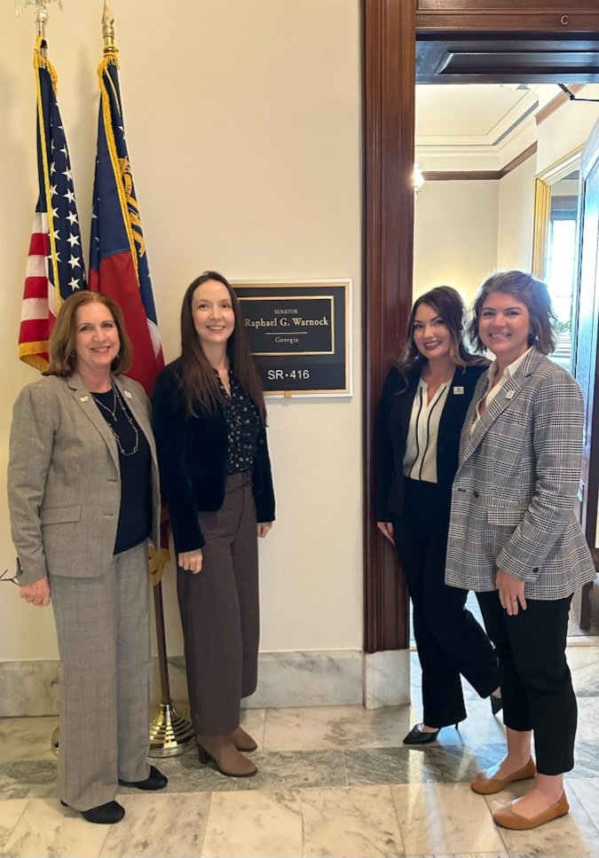 Thank you <a href="/SenatorWarnock/">Senator Reverend Raphael Warnock</a> for having Gabby meet with us to discuss child health! <a href="/NAPNAP/">NAPNAP</a>