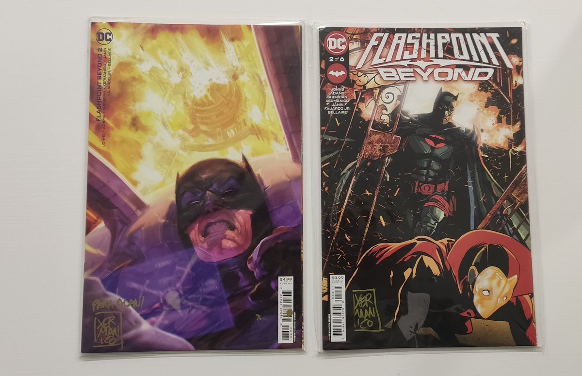 CronicasGotham's tweet photo. #flashpointbeyond #2
Portada regular y variante ,firmadas por el amigo @Xermanico https://t.co/Z8KZ1IsC6g