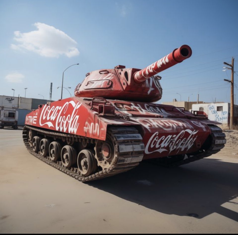 TeeDixie's tweet photo. #ZedAnwar savages companies supporting Israel.
#CeasefireForGazaNOW
#CocaColaBoycott
#KFCBoycott
#BrewdogBoycott https://t.co/64Pyommj9q