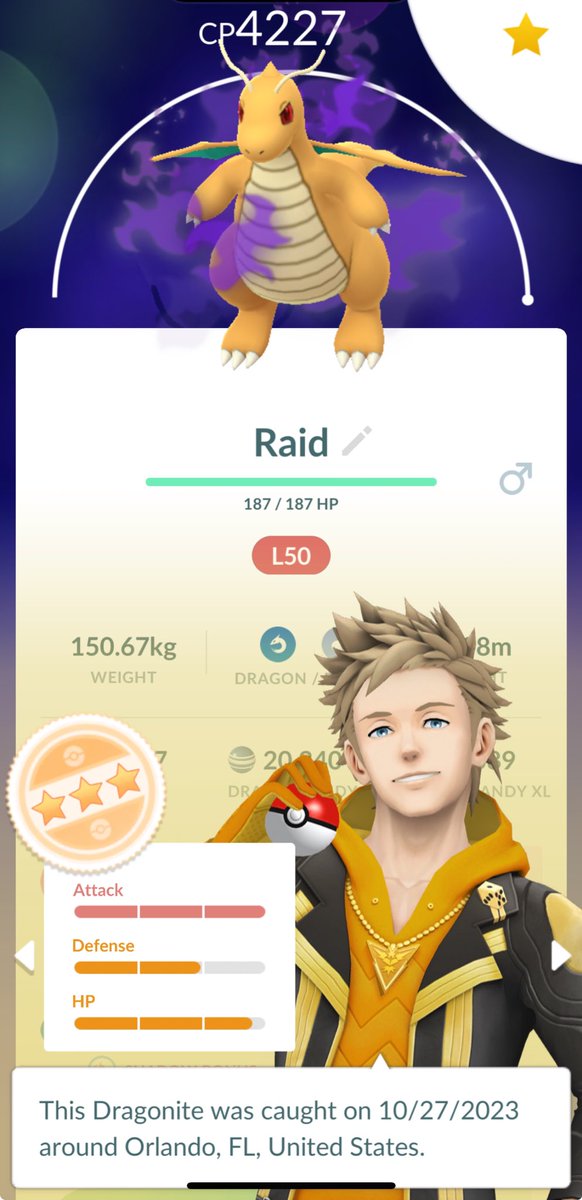 JEngels21's tweet image. Back to back #MaxOutMonday posts. Who am I?

Wanted to spend some dust on some raid Pokémon so why not some more shadows? Could maybe run DNite in master league but idk about those IVs vs Dragons lol. Will research more  

#PokemonGo #MOM