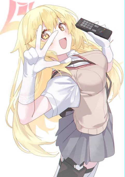 #ブルアカ とあるコラボ良かったねイラスト 食蜂好き。 