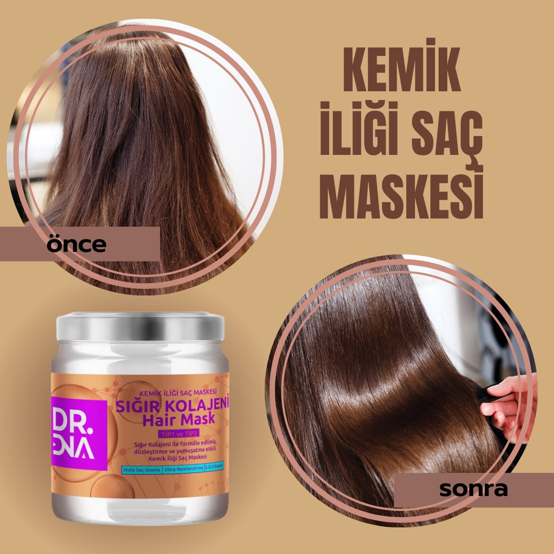 drdna_'s tweet photo. Dr Dna Kemik İliği &amp; Kolajen Saç Maskesi https://t.co/yjWKYKzcx9