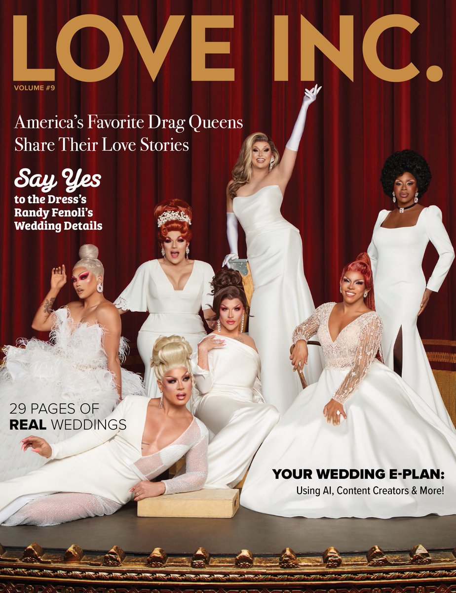 AuraMayari's tweet photo. Cover Girls
Here comes your brides! @LoveIncMag https://t.co/tjPLjDxFWE