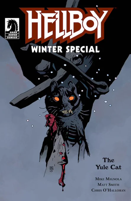 .  has an exclusive preview of Hellboy Winter  The Yule Cat by , plus a look at the Hellboy Holiday Limited Edition Tin.  