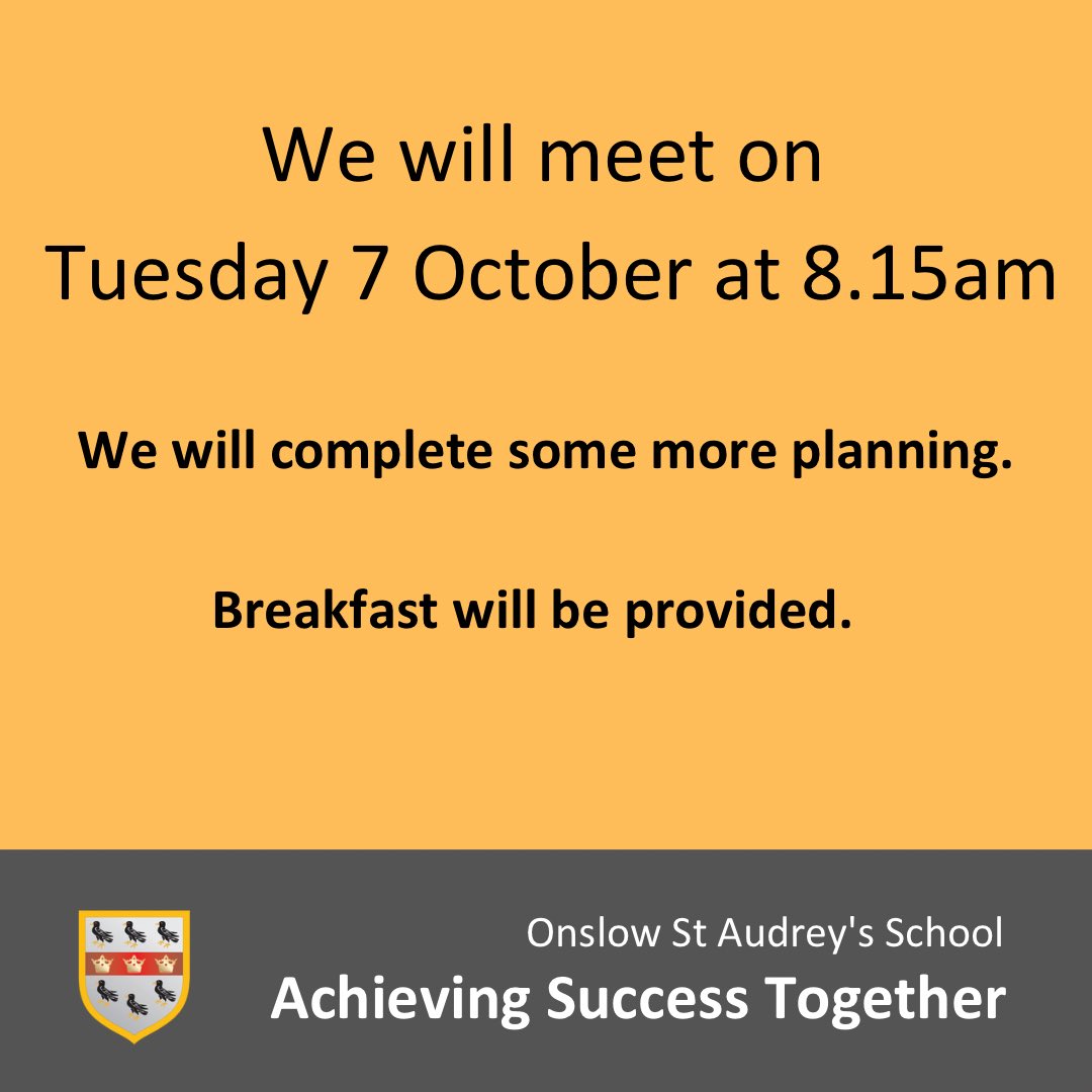 Onslow St Audrey’s LVC (Learner Voice Council) (@osa_lvc) on Twitter photo 