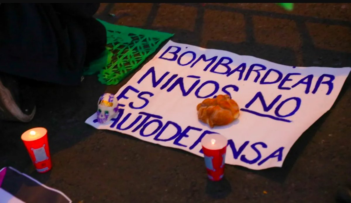 Mi padre me contó que la marcha de ayer en Ciudad de México, para exigir el cese al fuego en Gaza, fue gigante.

Y que además asistieron unas 500 personas mexicanas de origen judío.

El dolor del 7 de octubre es grande pero la violencia que se vive hoy contra Gaza es lo más