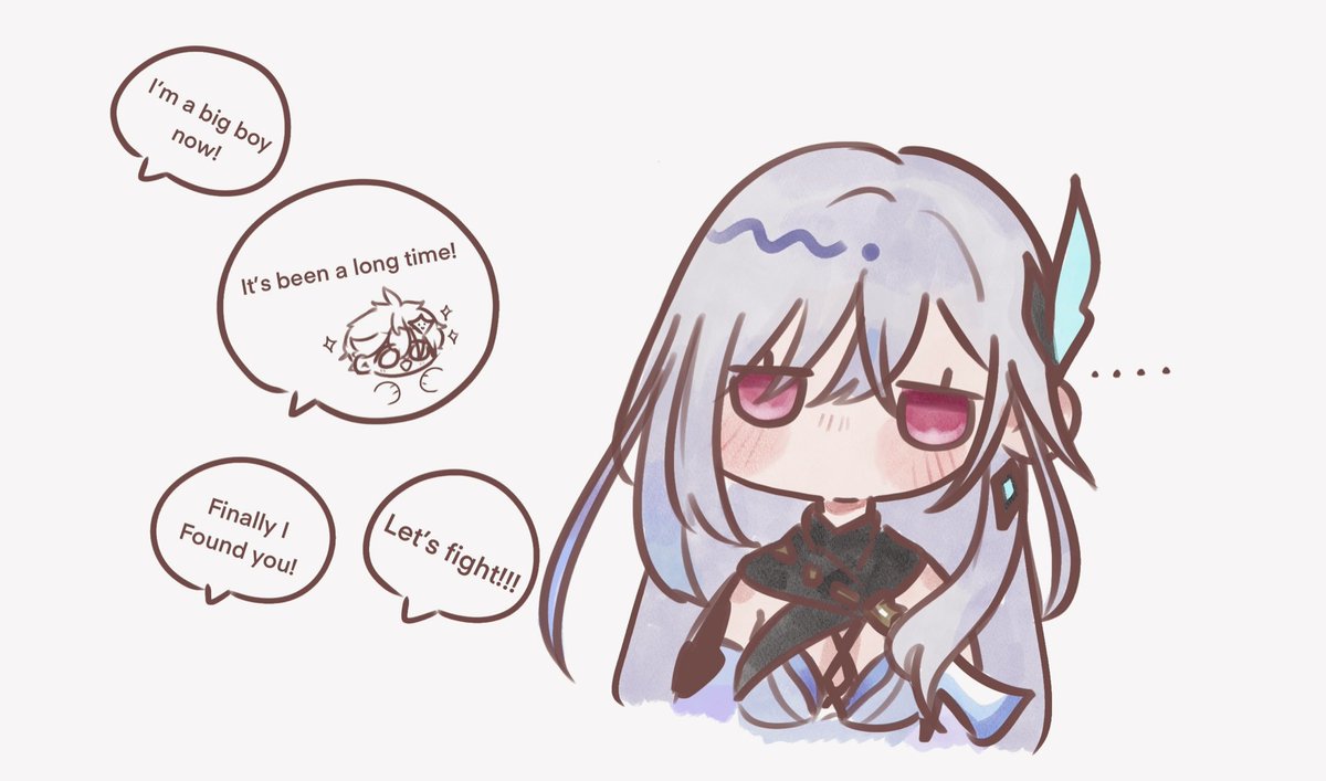 SakanaZc's tweet photo. Skirk knows EVERYTHING 😐🫵

 #鍾タル #ZhongChi #จงทาร์ต https://t.co/qEnCqLfucy