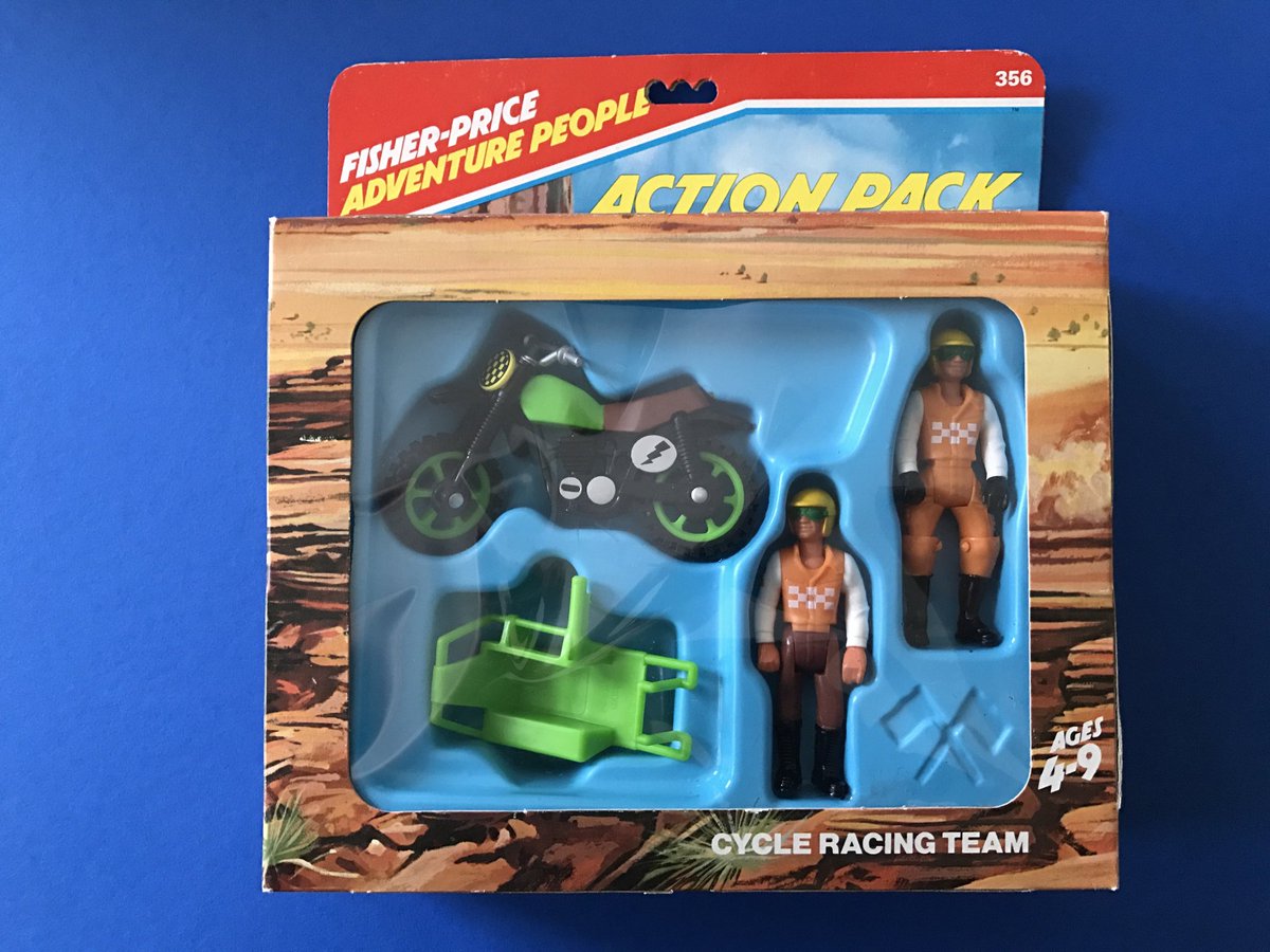 PG_Toys's tweet photo. Here are some sealed or sealed contents items from my Fisher Price Adventure People collection!

💥Cycle Racing Team! https://t.co/XLOFxRIJeA