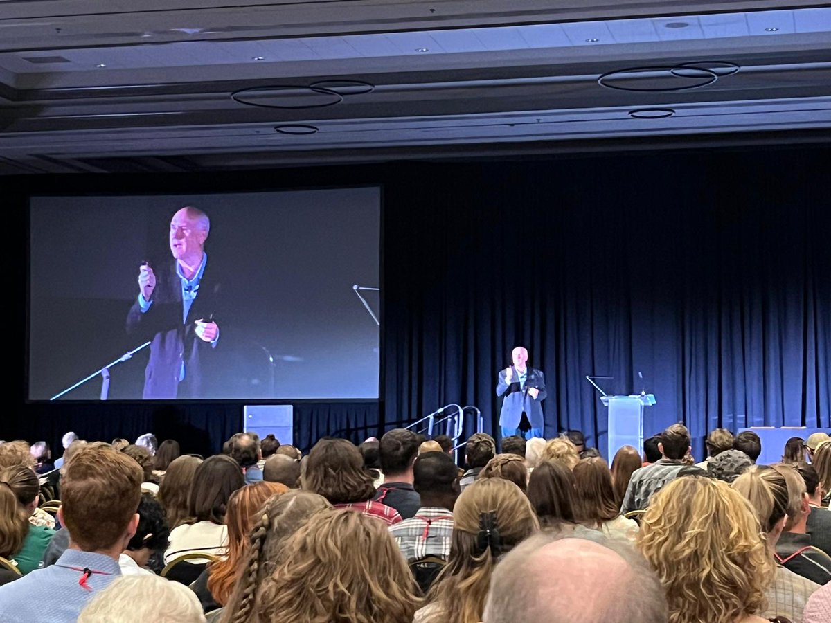 Thanks to all who came out for <a href="/Squirreldoc/">John Koprowski</a>'s Aldo Leopold Address at TWS! As last year's recipient, John opened this year’s meeting sharing what he’s learned about the power of grassroots conservation. Thanks, John, for continuing to inspire &amp; lead the way for conservationists!