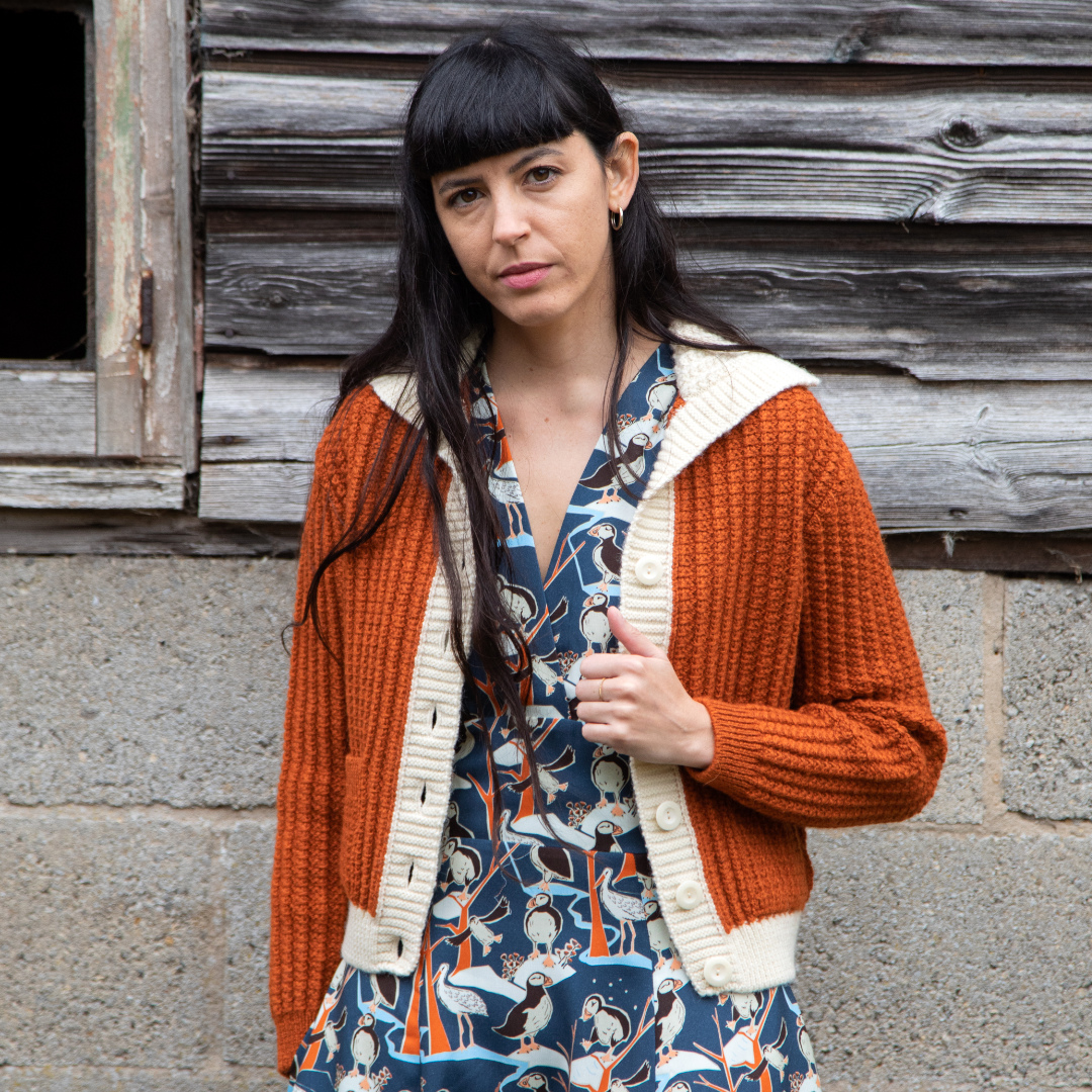 The Palava Heritage Collection - Rust Corvette Cardigan 💫

The best of British with a Palava twist, this collection presents pieces that are made to be lived in and loved for years to come. This Corvette cardigan is made from 100% British wool in Leicester.