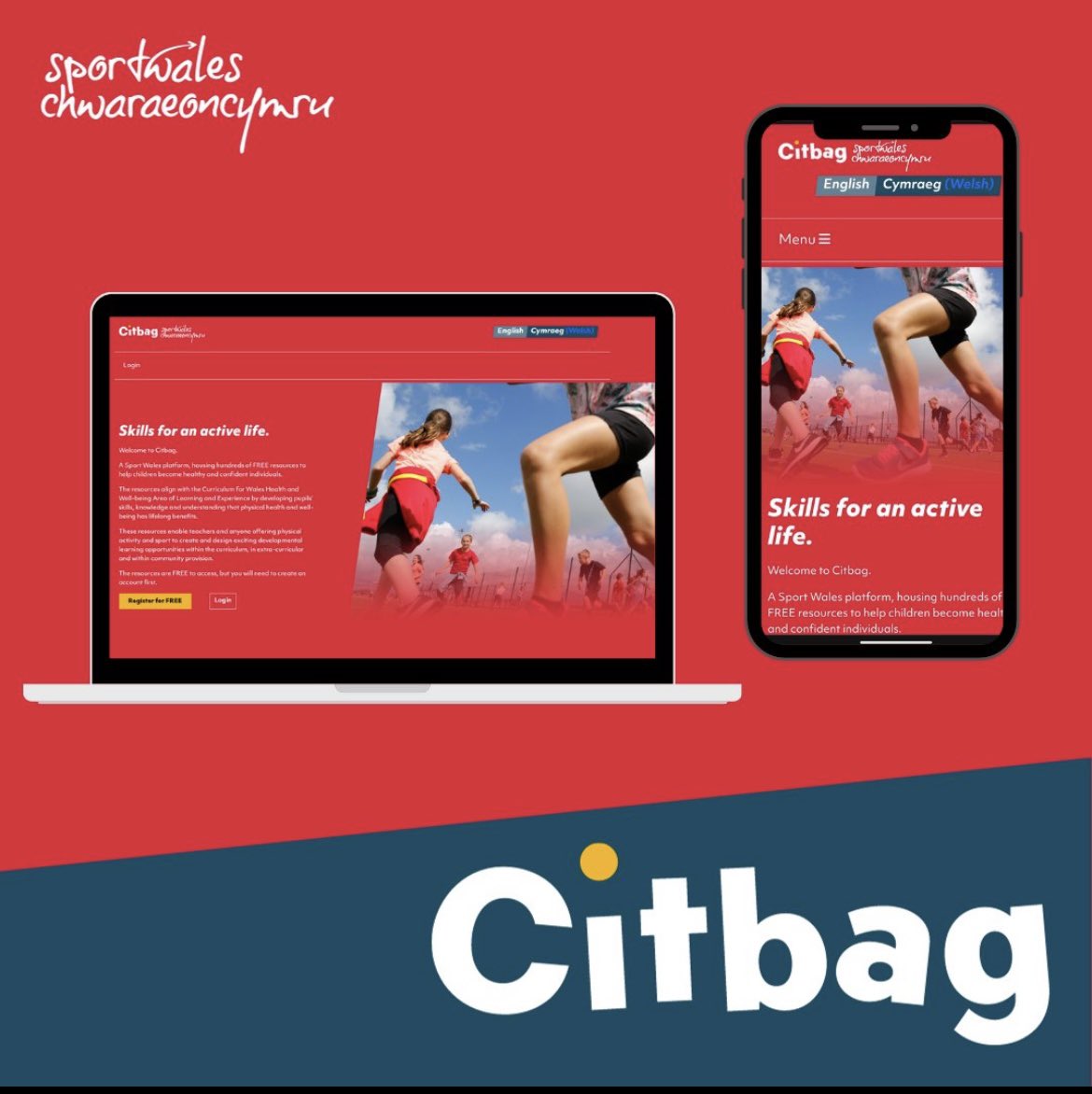 🚨New Resource 🚨

<a href="/sportwales/">Sport Wales</a> have launched a fab new online platform #Citbag. A wondeful Health and Well-being resource that is aligned to the Curriculum for Wales.

📲 Sing up for a free account here 
       citbag.sport.wales/en/