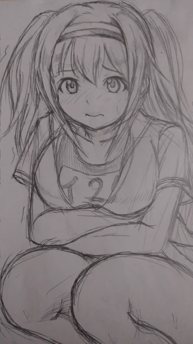 寒くなってきたのでそんなイメージで伊26描いてみました 