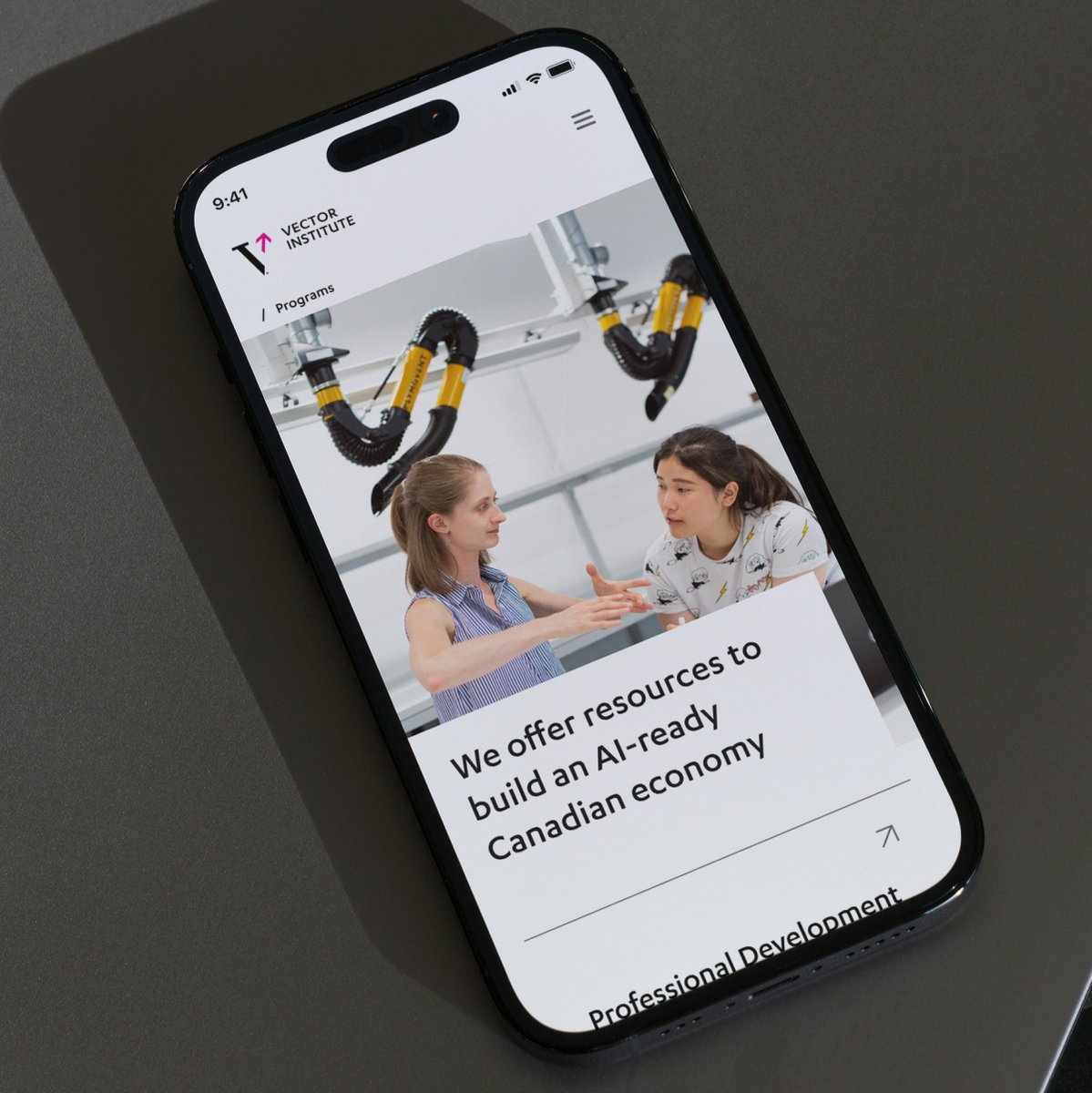 PilotPMR's tweet photo. We recently worked with The Vector Institute, a nonprofit leading Canadian AI research, on a full design and technology overhaul of their website. Read the full case study: 
https://t.co/ViIH1gjLfW 

#uxdesign #webdesign #designsystem #artificialintelligence #machinelearning https://t.co/7imn1ag3oE