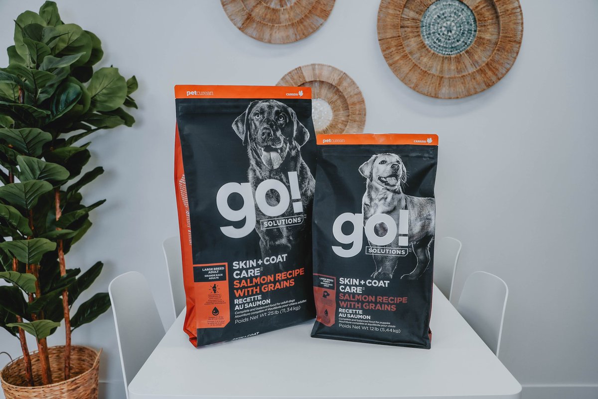 HelloPetsHFX's tweet photo. Visit us in-store for $10 OFF on your purchase of GO! SOLUTIONS SKIN + COAT CARE Large Breed Puppy OR Adult recipes for dogs.

Available in 12lb bags https://t.co/kqVil3xPOj