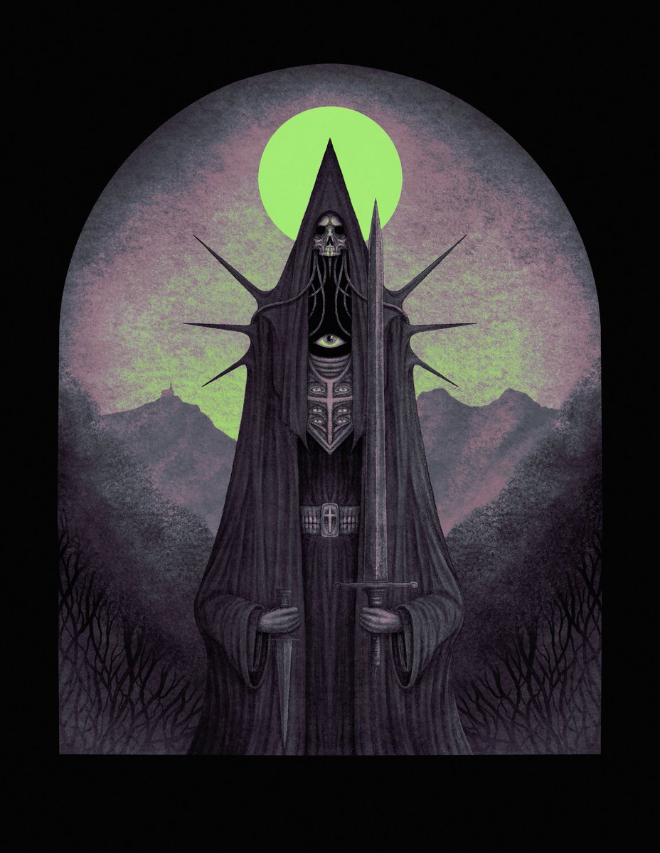 adamyatesart's tweet photo. Somber Encounter https://t.co/d3qseJvAy1