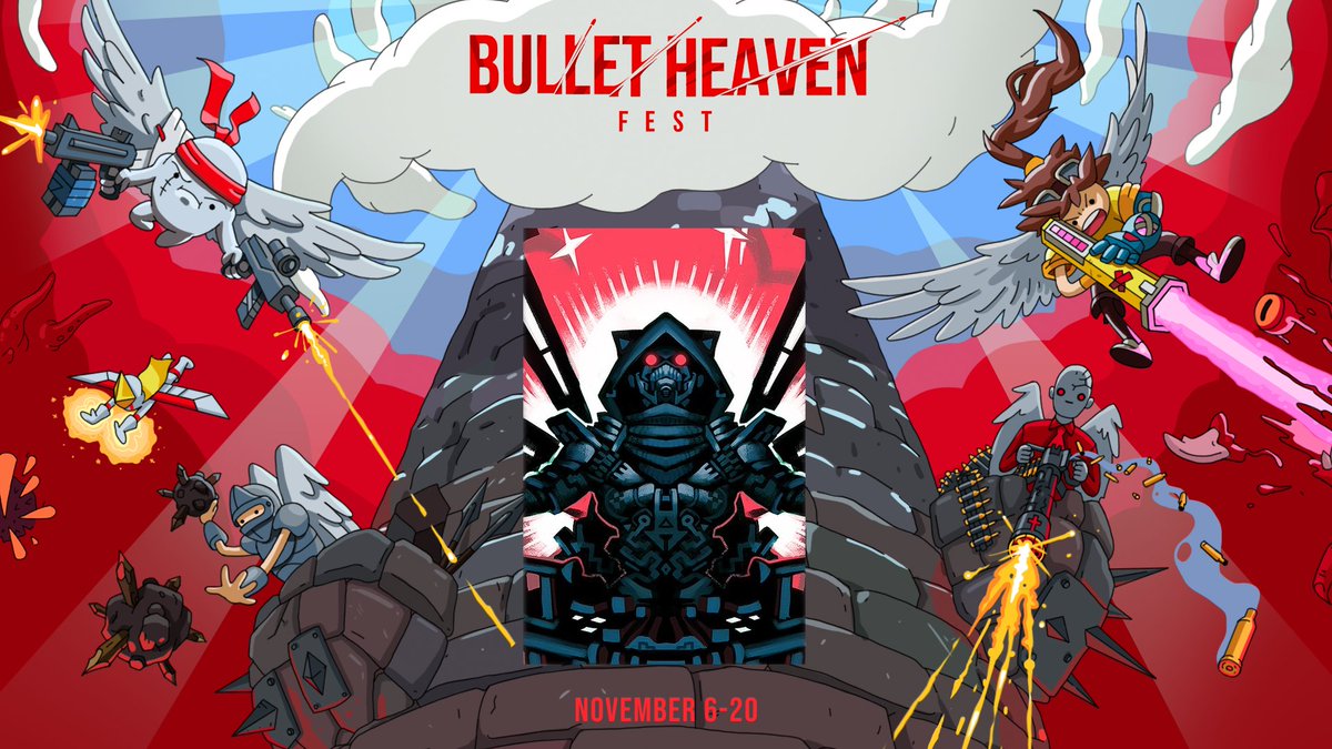 BULLET HEAVEN FEST live now on Steam: store.steampowered.com/developer/rave…

Check out the fest, discover some new bullet heaven games!

Void Scrappers is participating, with an all time best discount, 40% off!
store.steampowered.com/app/2005210/Vo…
