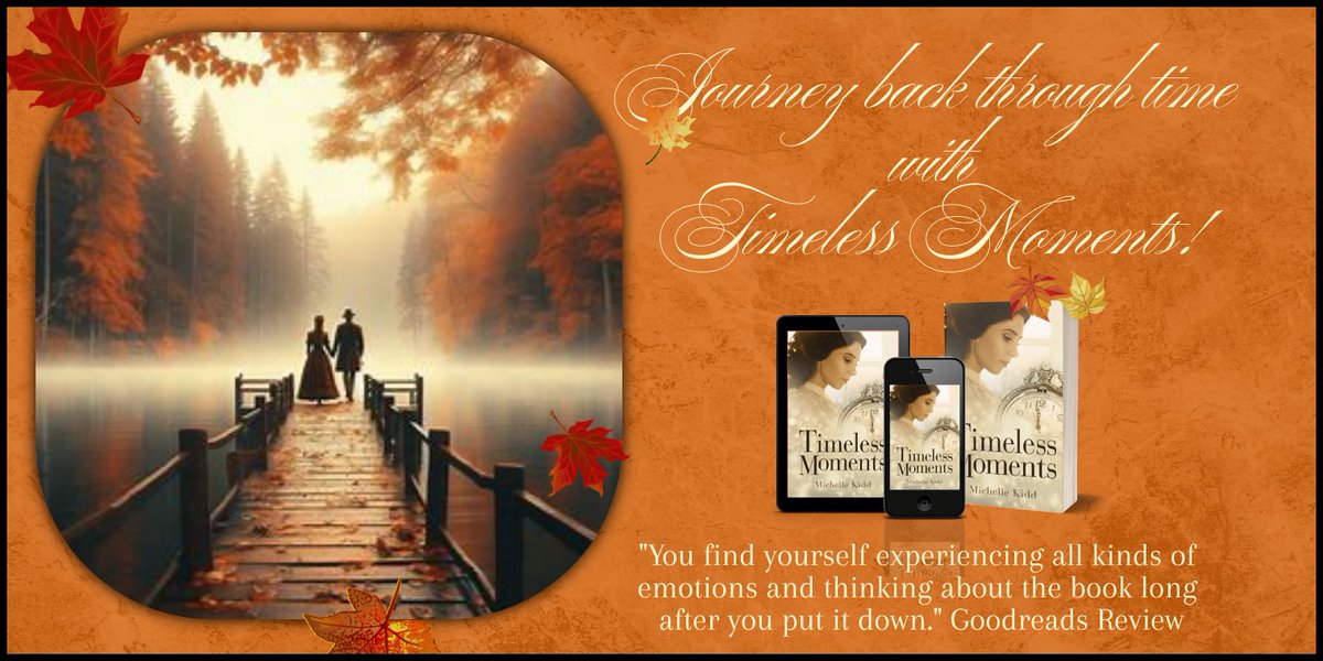 MichelleKidd67's tweet photo. Step back in time for only $1.99 this Tuesday. Enjoy a #timetravel #romance that will transport you through three timelines. TIMELESS MOMENTS
https://t.co/uNhBaujDzW https://t.co/fXH1IH5NRR