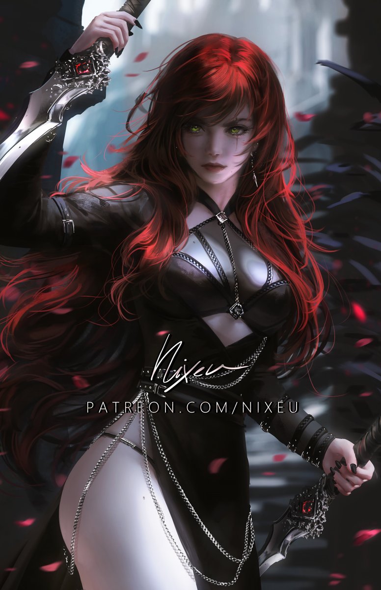 IomayaMai's tweet photo. Scarlet 🩸 https://t.co/HYLl1xbInD
