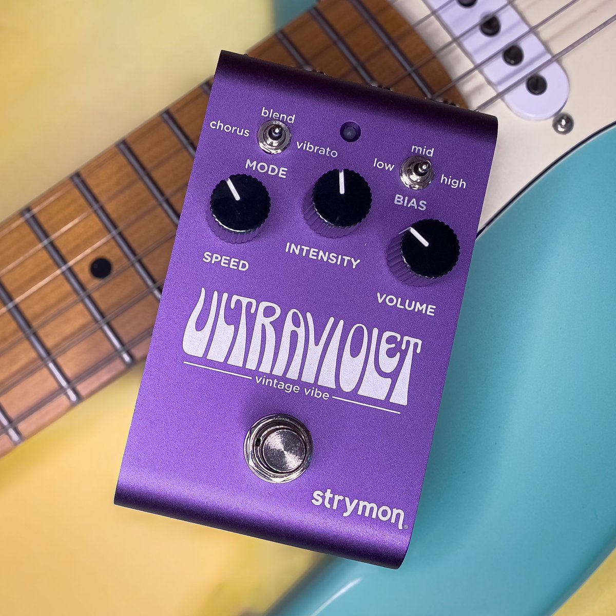 Musicpsych1's tweet photo. The Strymon Ultraviolet. Prescribed for all your aural viscous needs. https://t.co/iJd6y9s66Y