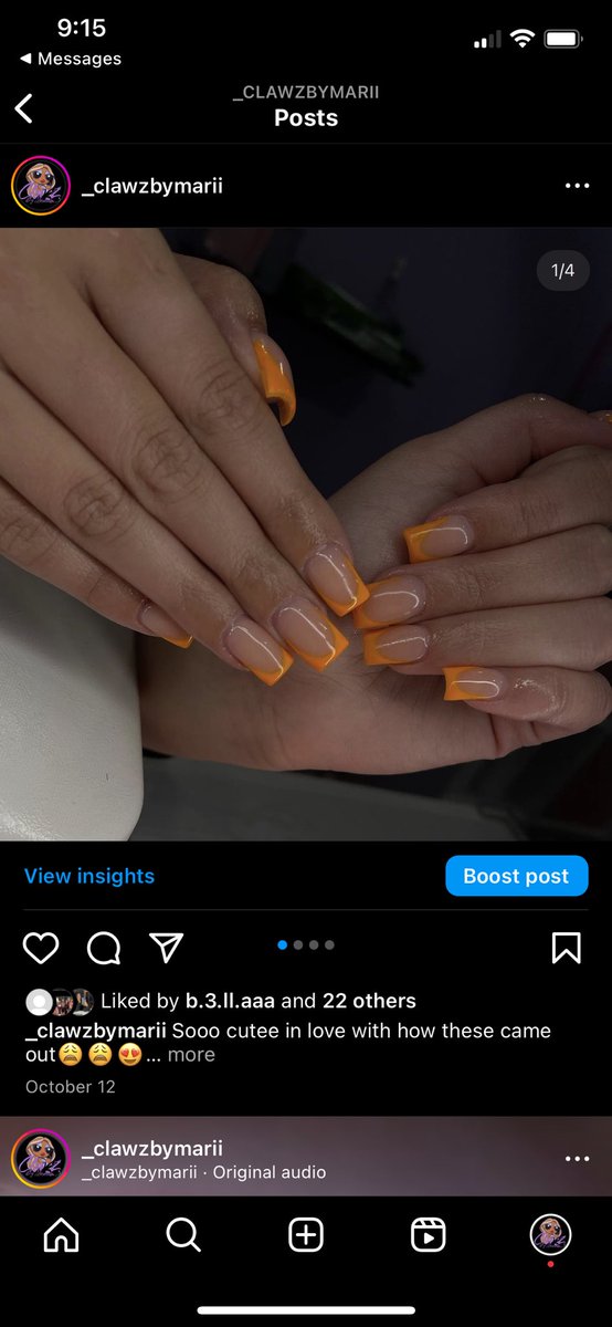 Hi guys🥹 it’ll mean a lot to me if you could help me get my small business up and going!! I am accepting new clients for those interested :) this is some of my work! I am shed based, located in Palmdale!! please go follow my Instagram @_clawsbymarii thank you so much🫶🏼🫶🏼🥰